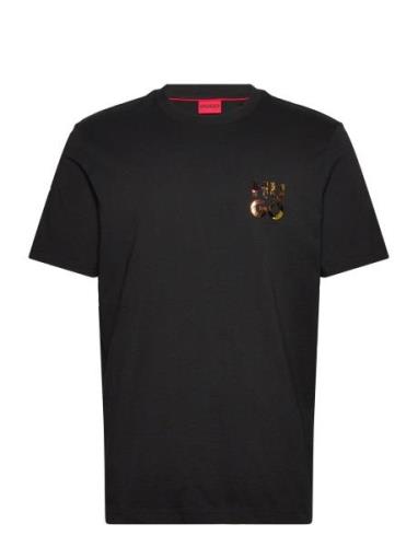 Diridumti Tops T-shirts Short-sleeved Black HUGO