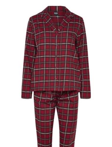 Holiday_Long Set Pyjama Red BOSS