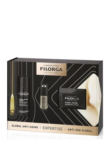 Gift Set Global Anti-Aging Expertise Ihonhoitosetti Nude Filorga