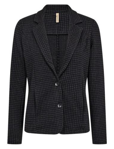 Sc-Isobel Blazers Single Breasted Blazers Black Soyaconcept