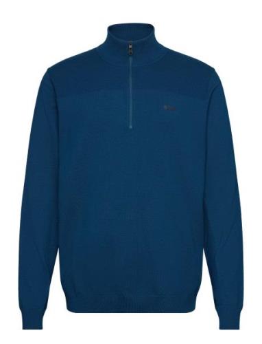 Momentum-X_Qz Sport Sweat-shirts & Hoodies Sweat-shirts Blue BOSS