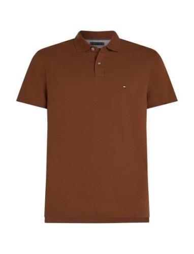 1985 Regular Polo Tops Polos Short-sleeved Brown Tommy Hilfiger