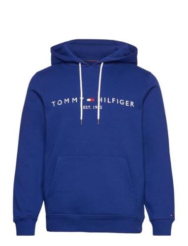 Tommy Logo Hoody Tops Sweat-shirts & Hoodies Hoodies Blue Tommy Hilfig...