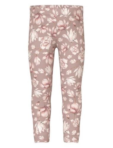 Nmfnanina Ls Xsl Legging Bottoms Leggings Pink Name It