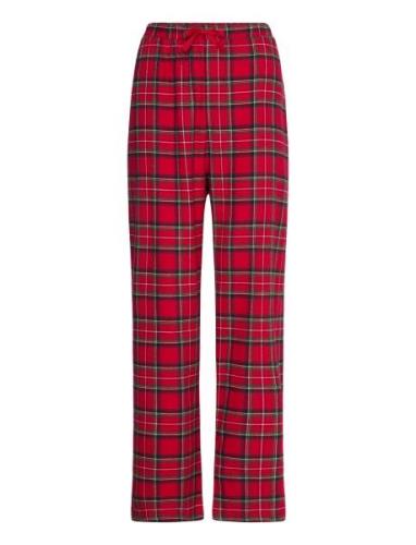 Pyjama Trousers Y D Check Pyjamahousut Olohousut Red Lindex