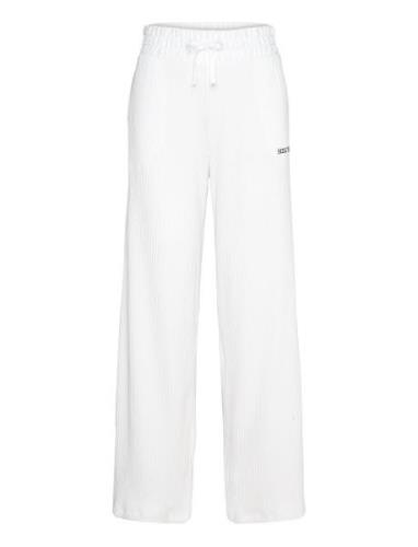 Pant Pyjamahousut Olohousut White Tommy Hilfiger