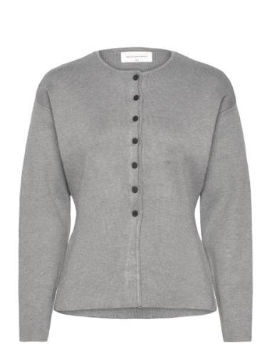 Mschmirielle Hasle Cardigan Tops Knitwear Cardigans Grey MSCH Copenhag...