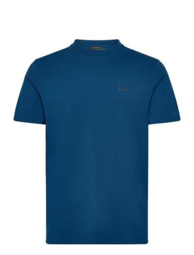 Tee Sport T-shirts Short-sleeved Blue BOSS