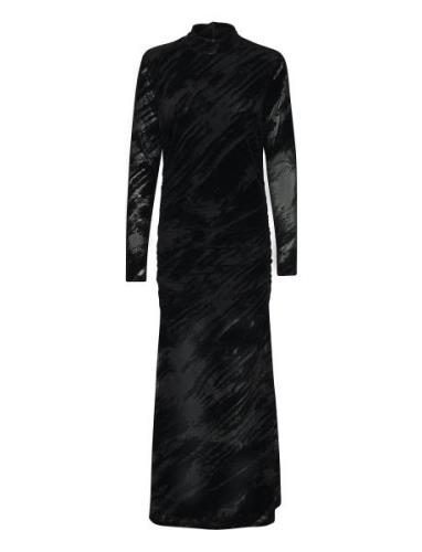 Flikkagz Long Dress Maksimekko Juhlamekko Black Gestuz