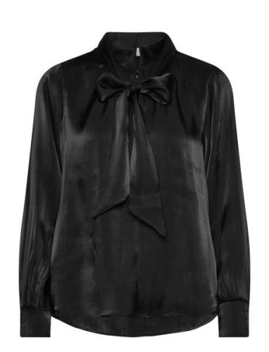 Frmonika Bl 1 Tops Blouses Long-sleeved Black Fransa