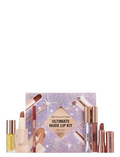 Revolution Ultimate Nude Lip Kit Meikkisetti Meikki Nude Makeup Revolu...