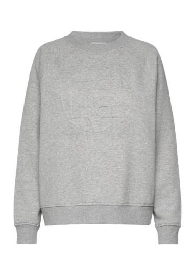 Lr-Nuka Tops Sweat-shirts & Hoodies Sweat-shirts Grey Levete Room