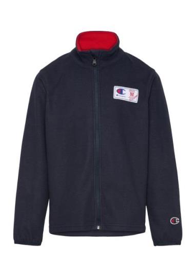 Full Zip Top Tops Sweat-shirts & Hoodies Sweat-shirts Navy Champion