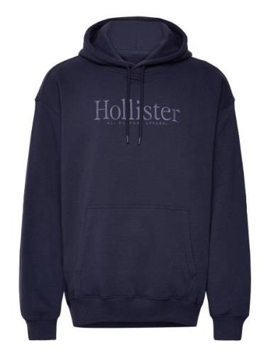 Hco. Guys Sweatshirts Tops Sweat-shirts & Hoodies Hoodies Navy Hollist...