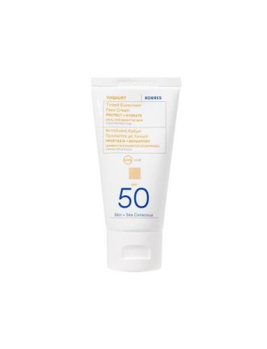 Yoghurt Tinted Sunscreen Face Cream Spf 50 Päivävoide Kasvovoide Nude ...