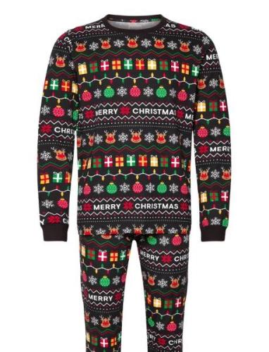 The Joyful Christmas Pyjamas Pyjama Black Christmas Sweats