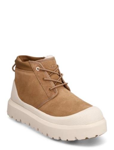 M Neumel Weather Hybrid Nyörisaappaat Beige UGG