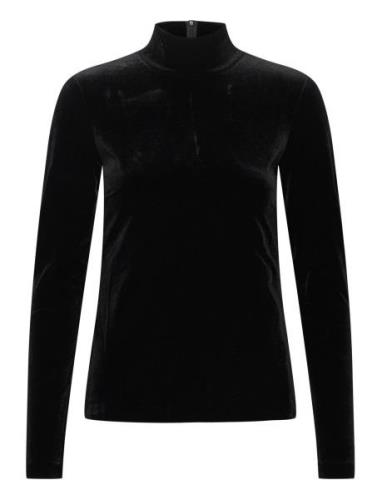 M Pw Pu Tops T-shirts & Tops Long-sleeved Black Part Two