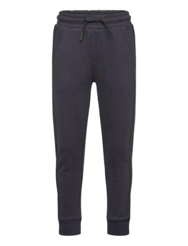 Cotton Jogger Trousers With Pockets Bottoms Sweatpants Navy Mango