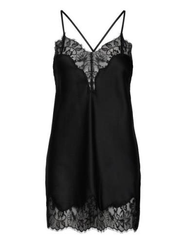 Sd Satin Lace Valerie Body Alusmekko Black Hunkemöller