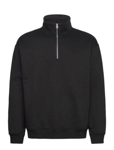 Relaxed Heavy Half Zip Sweater Tops Sweat-shirts & Hoodies Sweat-shirt...