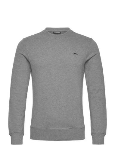 Cal Crew Neck Sweat Tops Sweat-shirts & Hoodies Sweat-shirts Grey J. L...