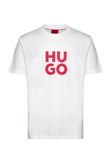 Daltorip Designers T-shirts Short-sleeved White HUGO