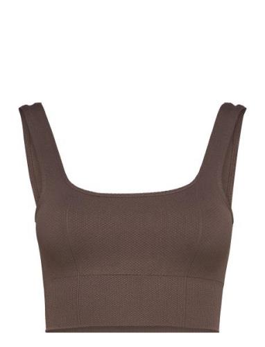 Luxe Seamless Bra Sport Bras & Tops Sports Bras - All Brown Aim´n