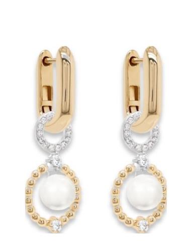 Goldplated Pearl Earrings Korvakoru Korut Gold Marmara Sterling