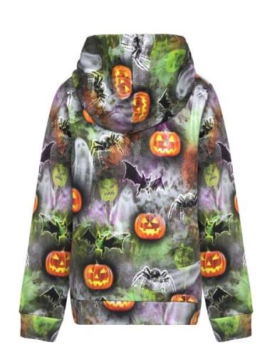 Hoodie Halloween Tops Sweat-shirts & Hoodies Hoodies Green POP & CO