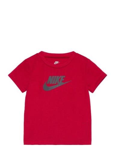 Te-S/S Tee Sport T-shirts Short-sleeved Red Nike