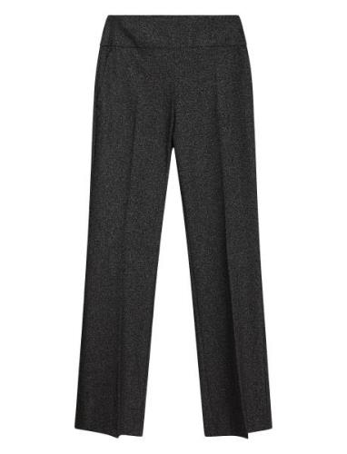 Viscose-Blend Trousers, Tocut Bottoms Trousers Flared Black Ivo Nikkol...