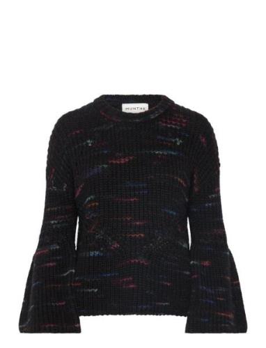 Sorina Tops Knitwear Jumpers Black Munthe