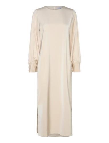 The Elodie Dress Polvipituinen Mekko Cream Marville Road