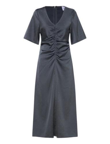 Soli Long Dress Maksimekko Juhlamekko Grey Noella