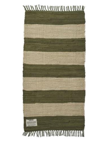 Chindi Rug Home Textiles Rugs & Carpets Cotton Rugs & Rag Rugs Green B...