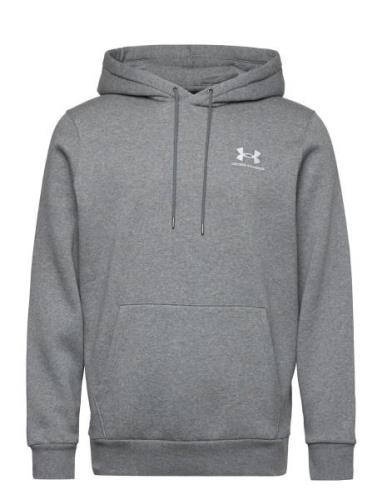 Ua Icon Fleece Hoodie Tops Sweat-shirts & Hoodies Hoodies Grey Under A...