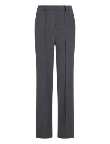 Punto Relaxed Straight Pant Bottoms Trousers Straight Leg Grey Tommy H...