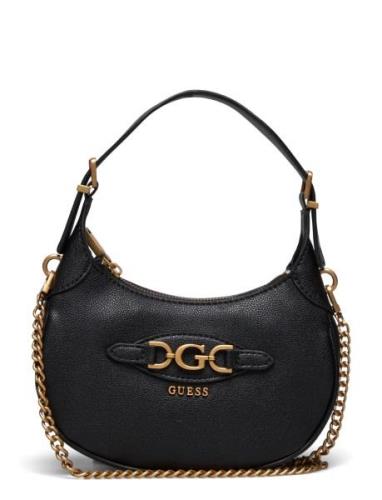 Malva Mini Hobo Bags Small Shoulder Bags-crossbody Bags Black GUESS