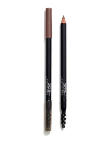 Gosh Eyebrow Pencil Kulmakynä Meikki Black GOSH COPENHAGEN