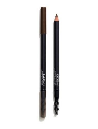 Gosh Eyebrow Pencil Kulmakynä Meikki Brown GOSH COPENHAGEN