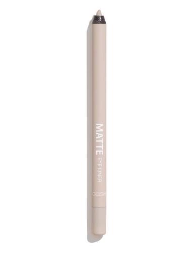 Gosh Matte Eye Liner Eyeliner Rajauskynä Meikki Cream GOSH COPENHAGEN