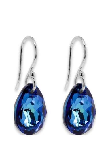 Silver Earrings Korvakoru Korut Blue Marmara Sterling