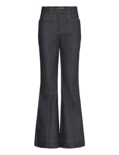 Flared Denim Pants Bottoms Jeans Flares Navy REMAIN Birger Christensen