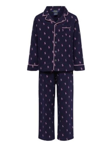 Sl-Sleepwear Pyjamasetti Pyjama Navy Polo Ralph Lauren