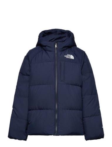 B North Down Hooded Jacket Toppatakki Navy The North Face