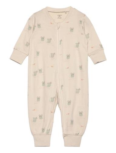 Pyjamas Mouses Pyjama Sie Jumpsuit Haalari Beige Lindex