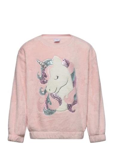 Sweater Pile Unicorn Sequins Tops Sweat-shirts & Hoodies Sweat-shirts ...