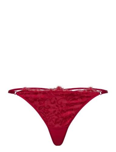 Charlotta Thong Stringit Alusvaatteet Red Hunkemöller