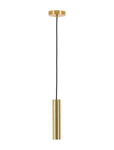 Nida - Lamp, Brass, 120 Cm Fabric Cord Home Lighting Lamps Ceiling Lam...